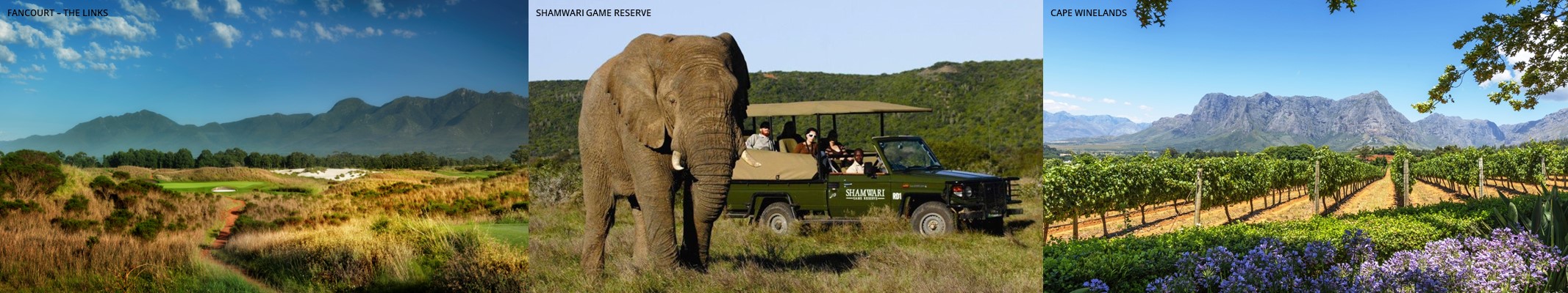 The Best of South Africa 2023 ~ Golf, Safari, Cape Town, the Winelands & Garden Route